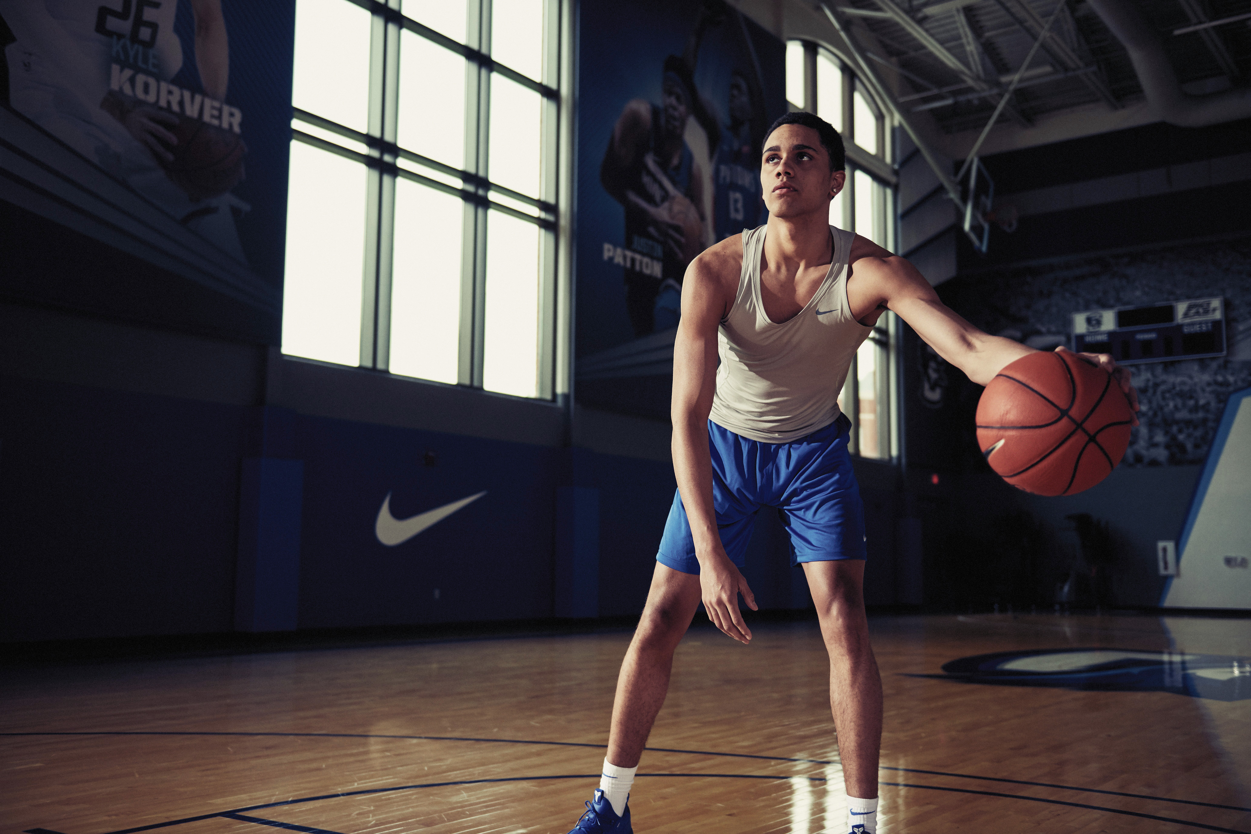 basketball photography kansas sports portrait 